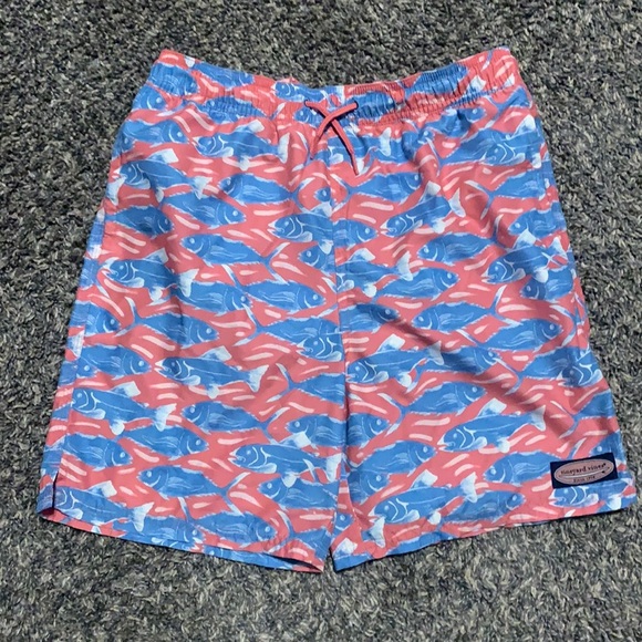 BOYS Large Vineyard Vines Swim Suit - Picture 1 of 3